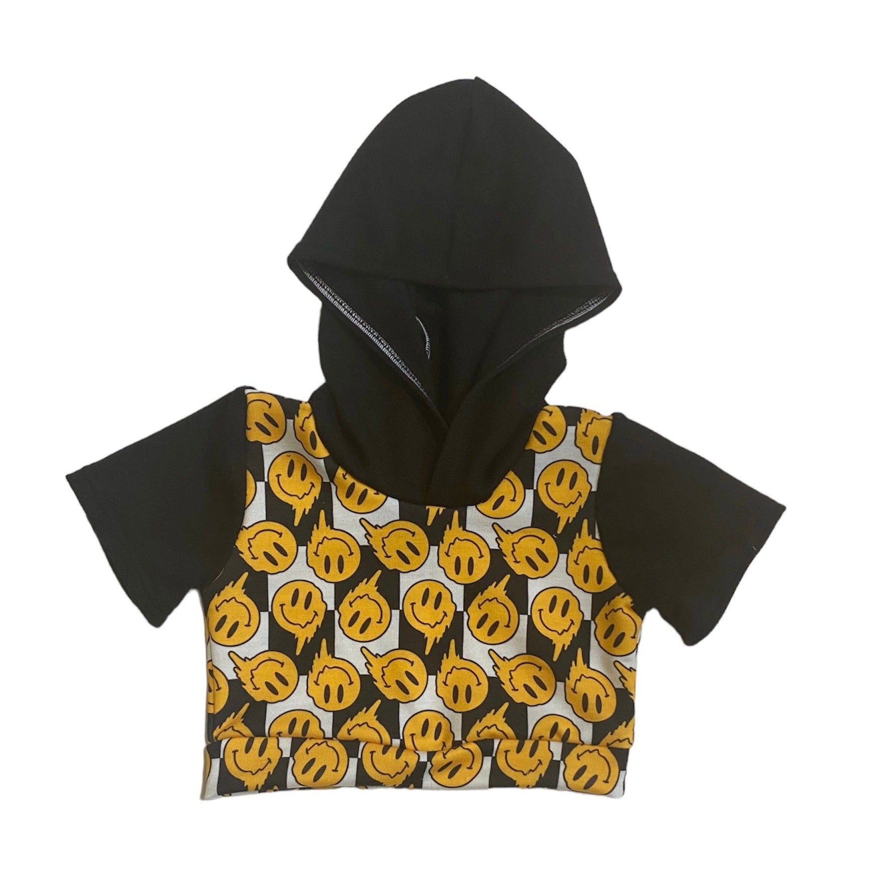 Be Happy Crop Top (with or without hood)