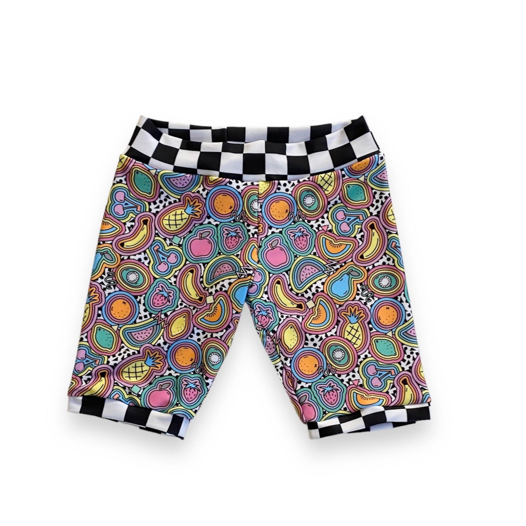 Neon Fruits Swim Shorts