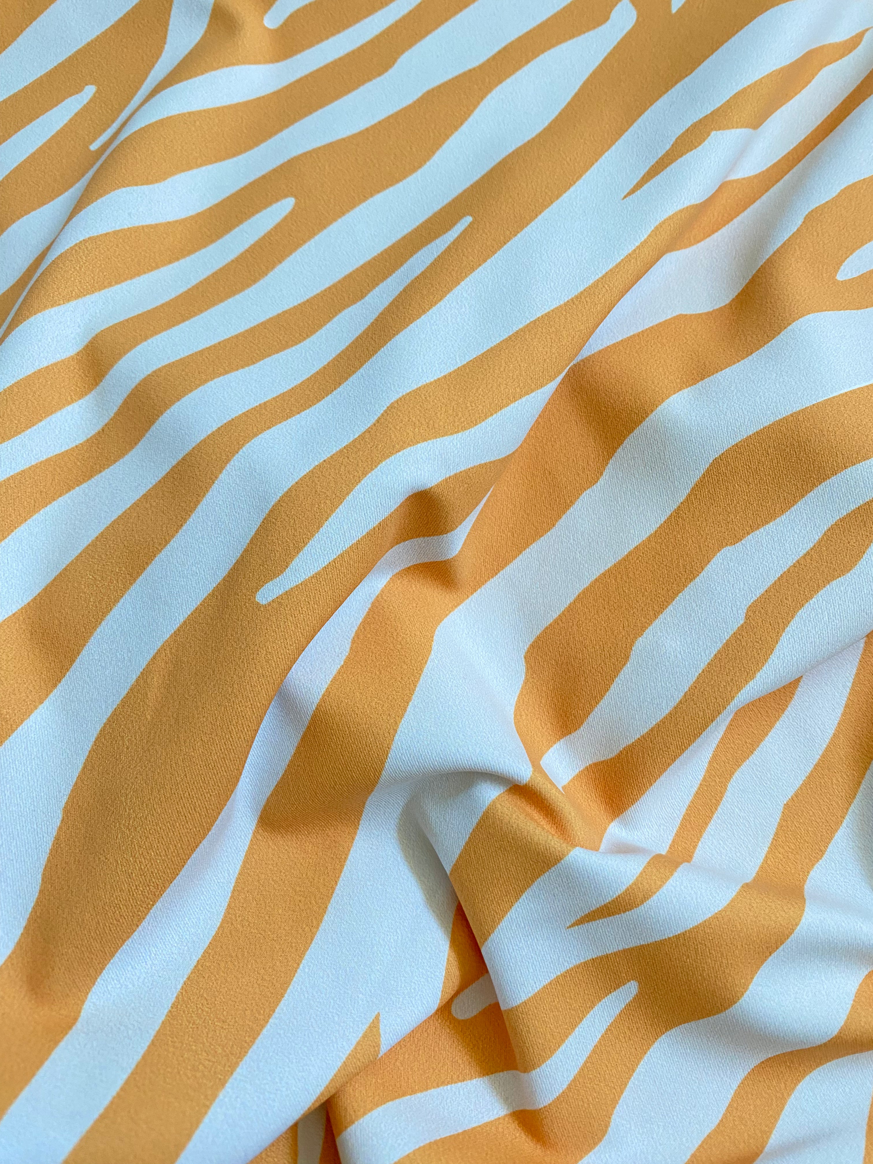 Yellow Zebra Swim Shorts