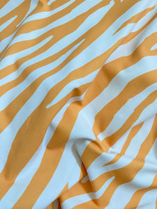 Yellow Zebra Swim Shorts
