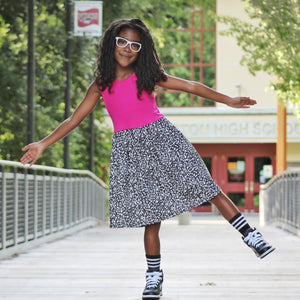 Back To School Twirl Dress (5 colors)