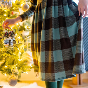 Plaid Twirl Dress (4 colors)
