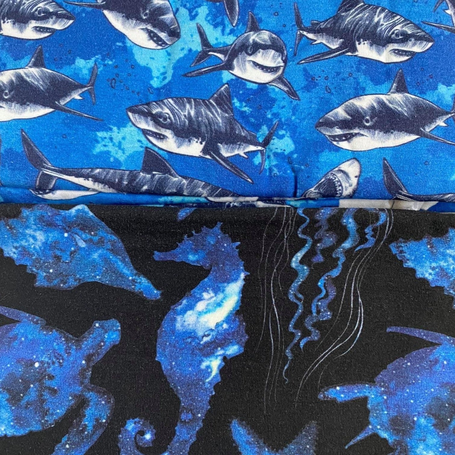 Shark & Sea Creature Hooded Cocoon Dress