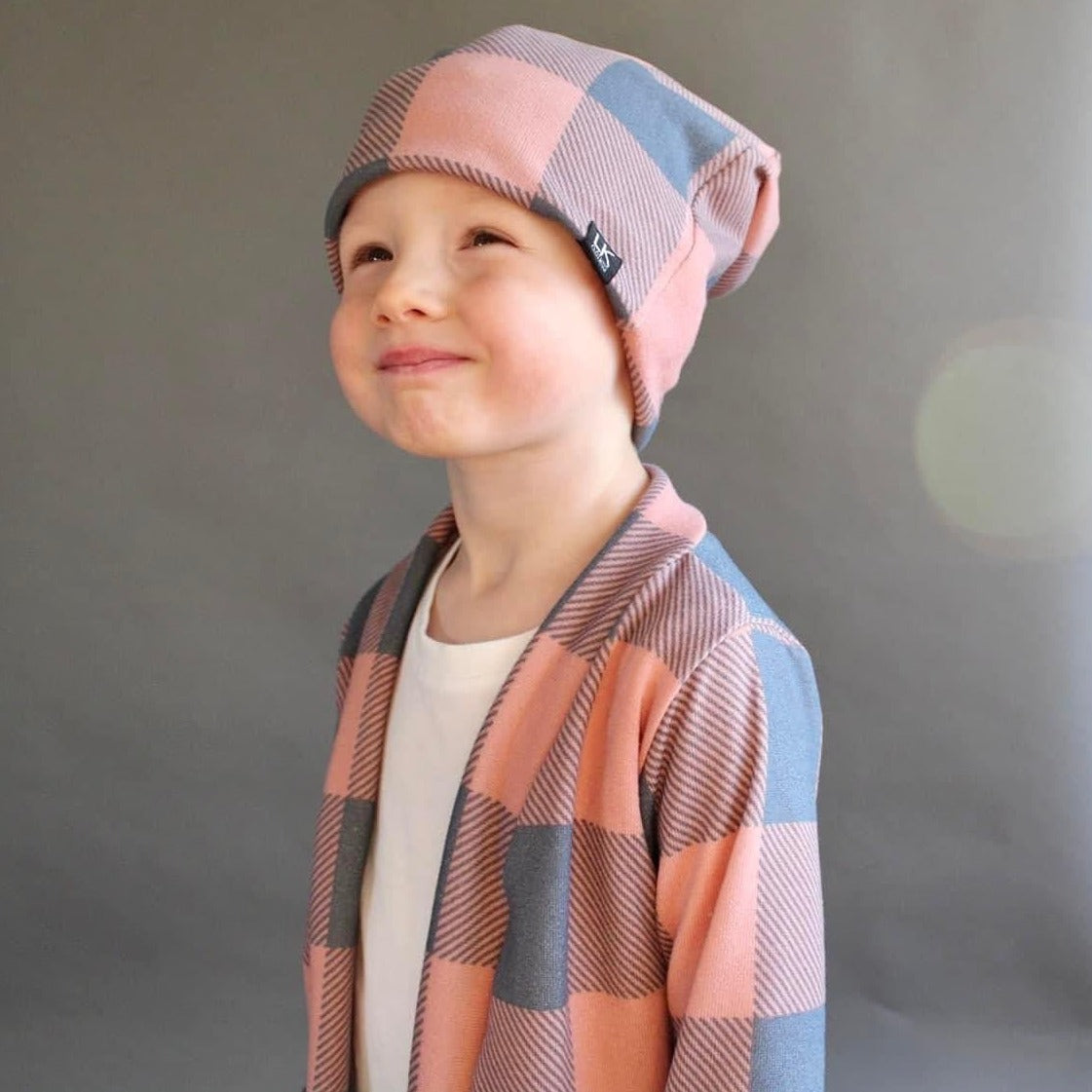 Plaid Beanie ( 4 colors)