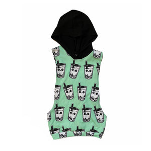 Boba Hooded Muscle Tank